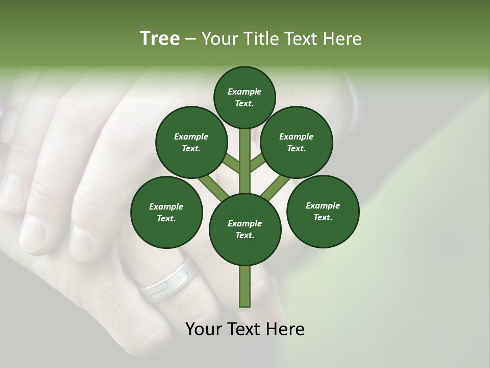 Hands Mate Ceremony PowerPoint Template