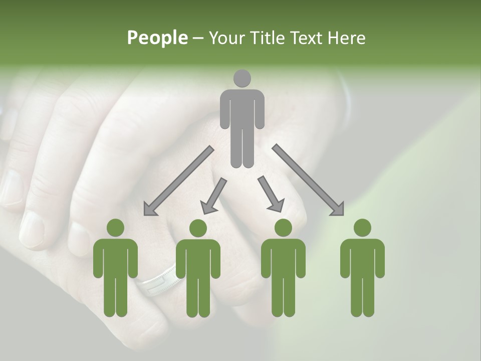 Hands Mate Ceremony PowerPoint Template