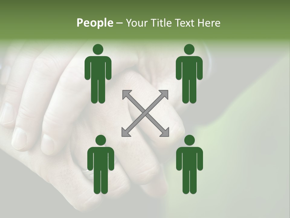 Hands Mate Ceremony PowerPoint Template