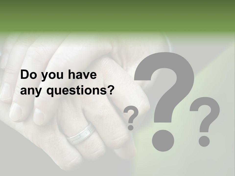 Hands Mate Ceremony PowerPoint Template