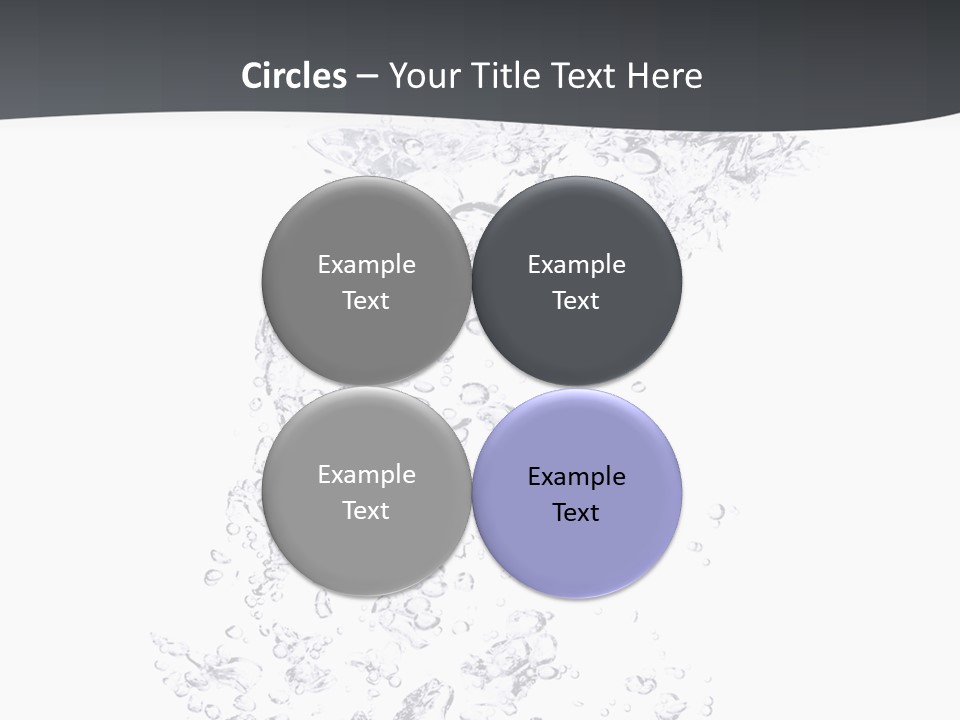 Texture Close Light PowerPoint Template