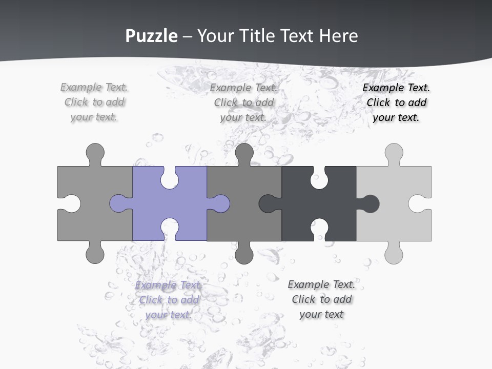 Texture Close Light PowerPoint Template