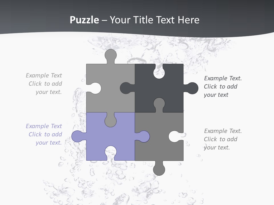 Texture Close Light PowerPoint Template
