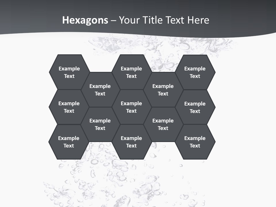 Texture Close Light PowerPoint Template