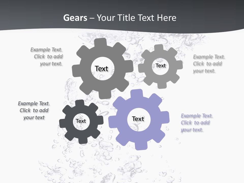 Texture Close Light PowerPoint Template