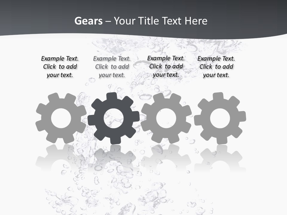 Texture Close Light PowerPoint Template