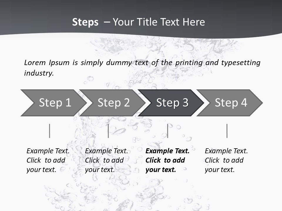 Texture Close Light PowerPoint Template