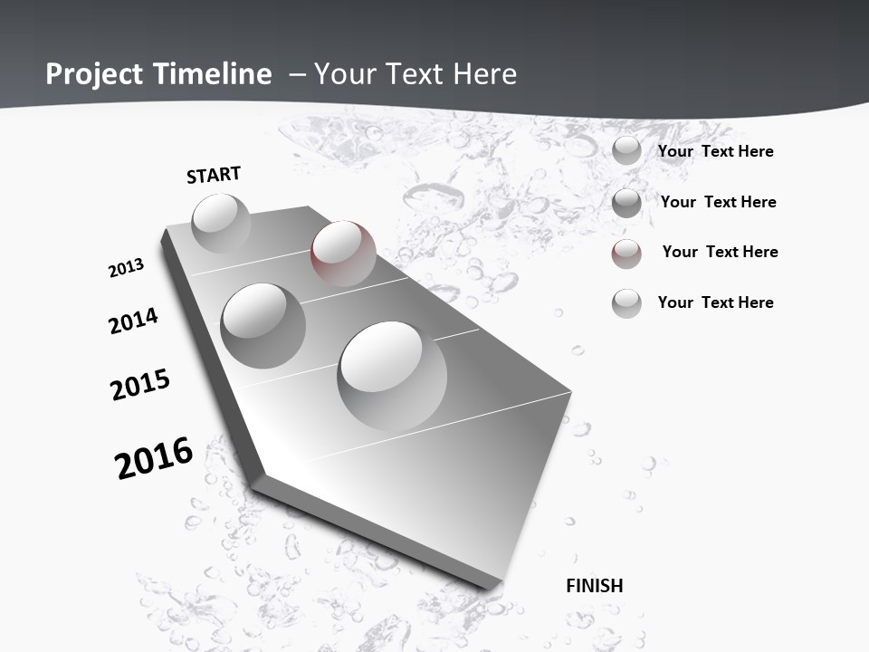 Texture Close Light PowerPoint Template