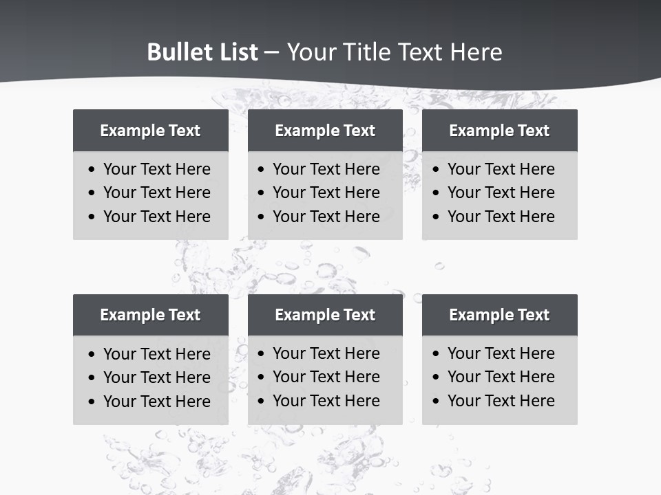 Texture Close Light PowerPoint Template