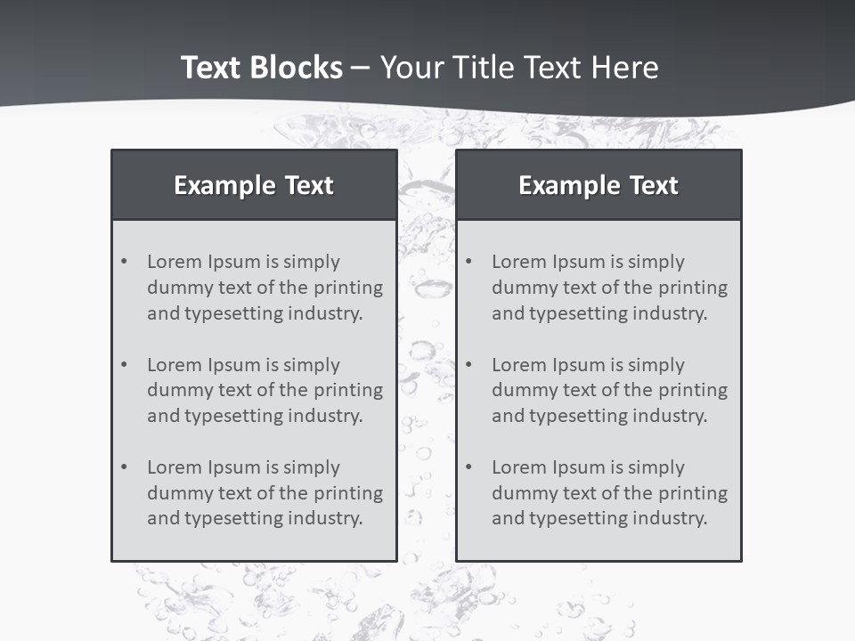Texture Close Light PowerPoint Template
