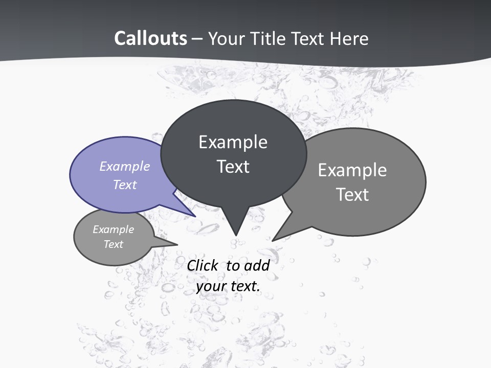 Texture Close Light PowerPoint Template