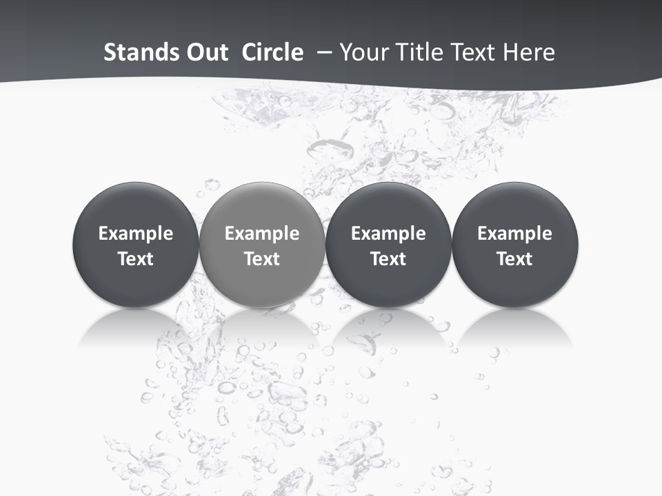 Texture Close Light PowerPoint Template