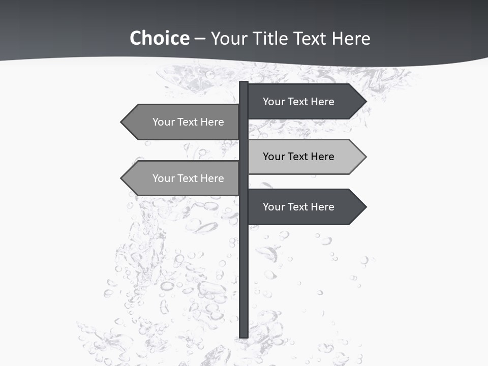 Texture Close Light PowerPoint Template