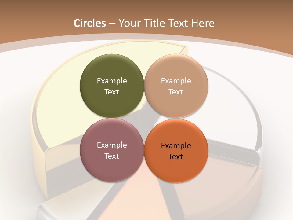 Abstract Circular Reflect PowerPoint Template
