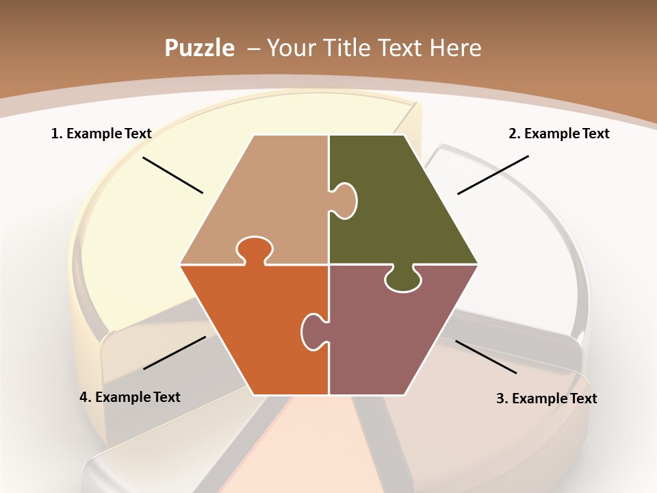 Abstract Circular Reflect PowerPoint Template