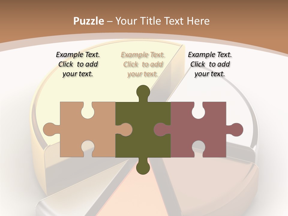 Abstract Circular Reflect PowerPoint Template