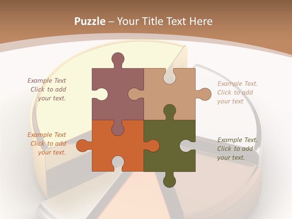 Abstract Circular Reflect PowerPoint Template