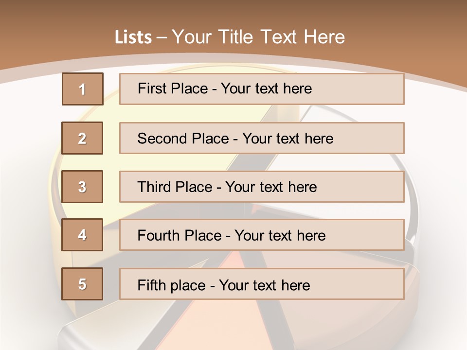 Abstract Circular Reflect PowerPoint Template