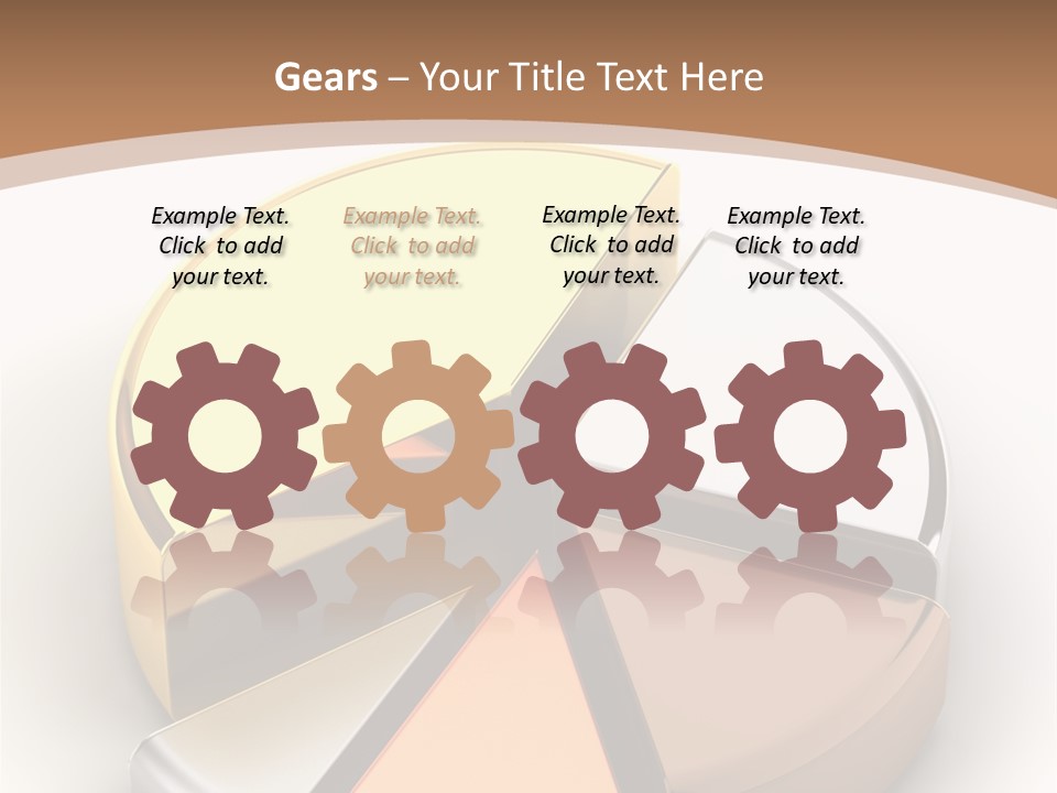 Abstract Circular Reflect PowerPoint Template