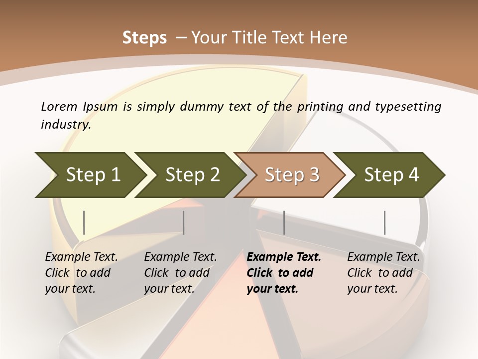 Abstract Circular Reflect PowerPoint Template