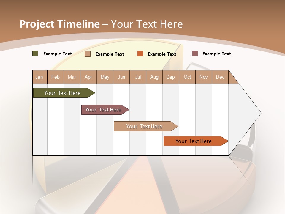 Abstract Circular Reflect PowerPoint Template