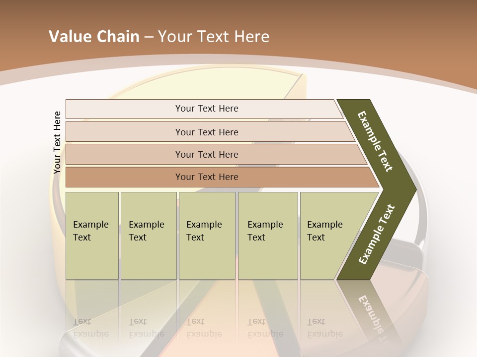 Abstract Circular Reflect PowerPoint Template