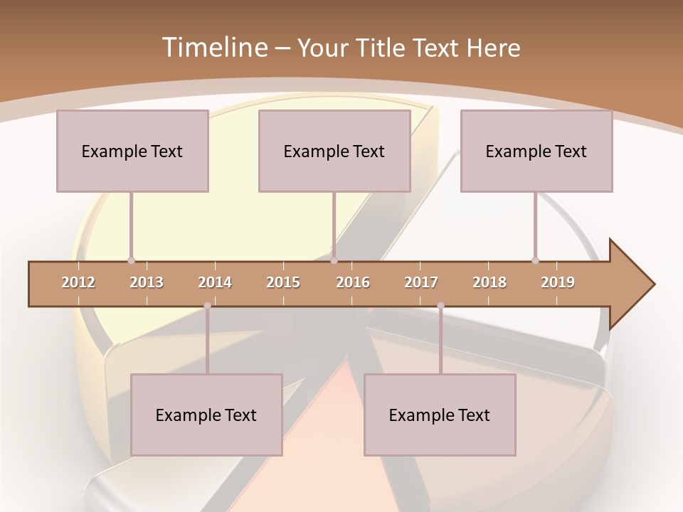 Abstract Circular Reflect PowerPoint Template
