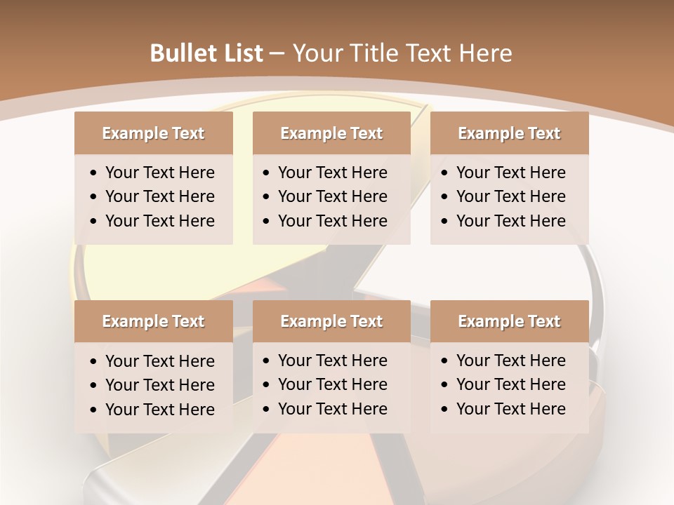 Abstract Circular Reflect PowerPoint Template