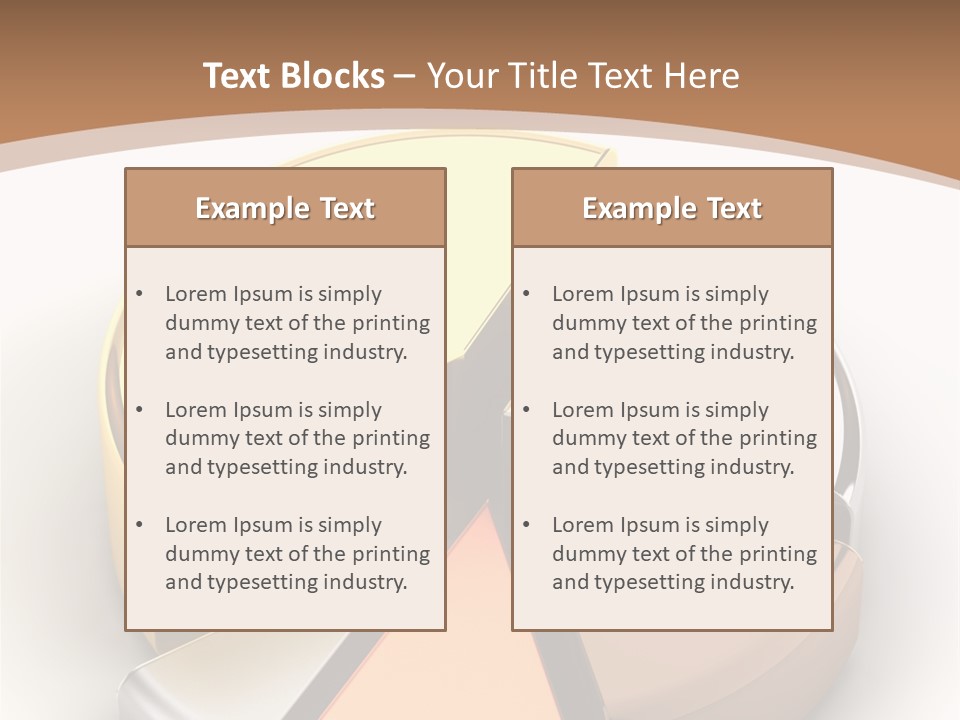 Abstract Circular Reflect PowerPoint Template