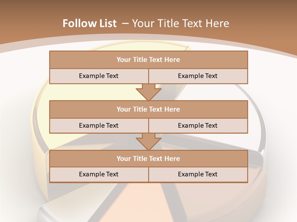 Abstract Circular Reflect PowerPoint Template