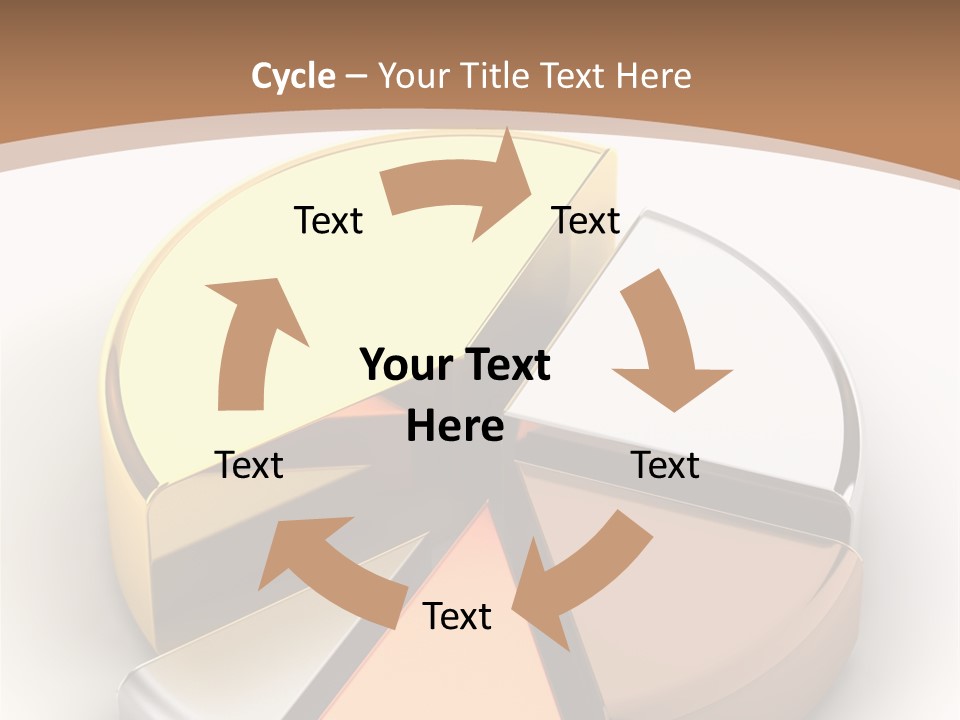 Abstract Circular Reflect PowerPoint Template