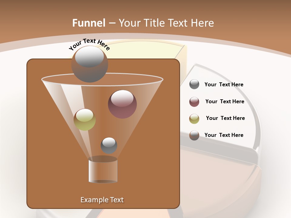 Abstract Circular Reflect PowerPoint Template