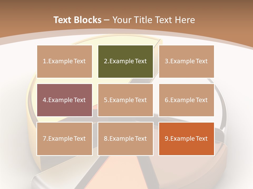 Abstract Circular Reflect PowerPoint Template