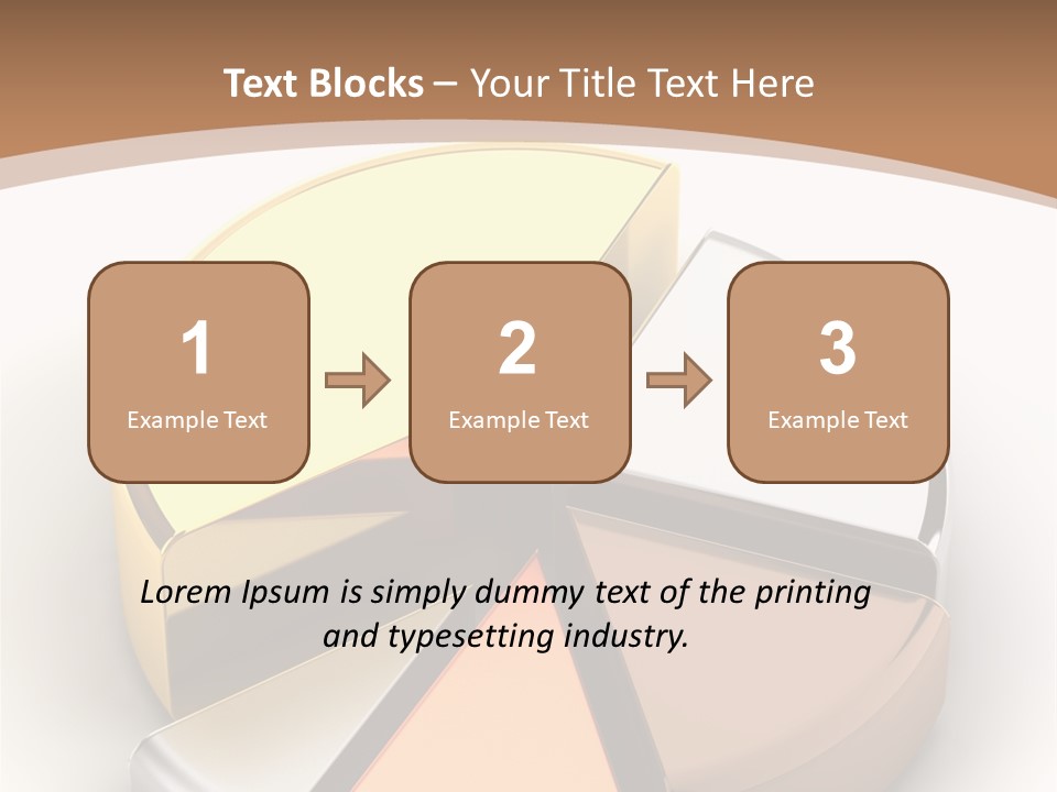 Abstract Circular Reflect PowerPoint Template