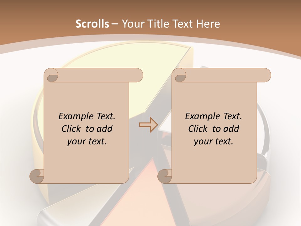 Abstract Circular Reflect PowerPoint Template