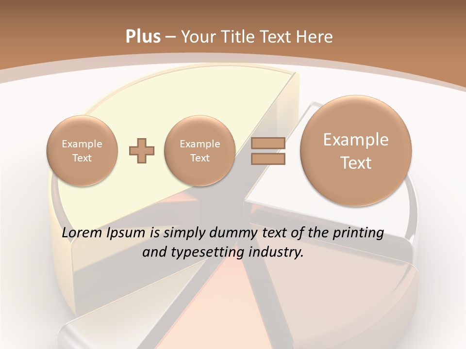 Abstract Circular Reflect PowerPoint Template
