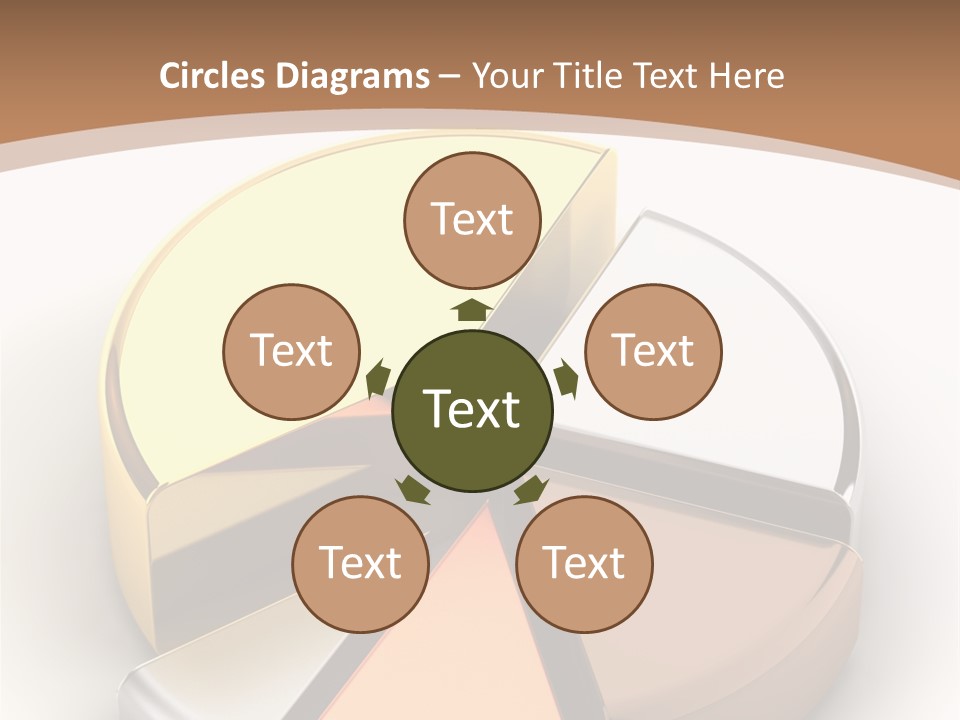 Abstract Circular Reflect PowerPoint Template