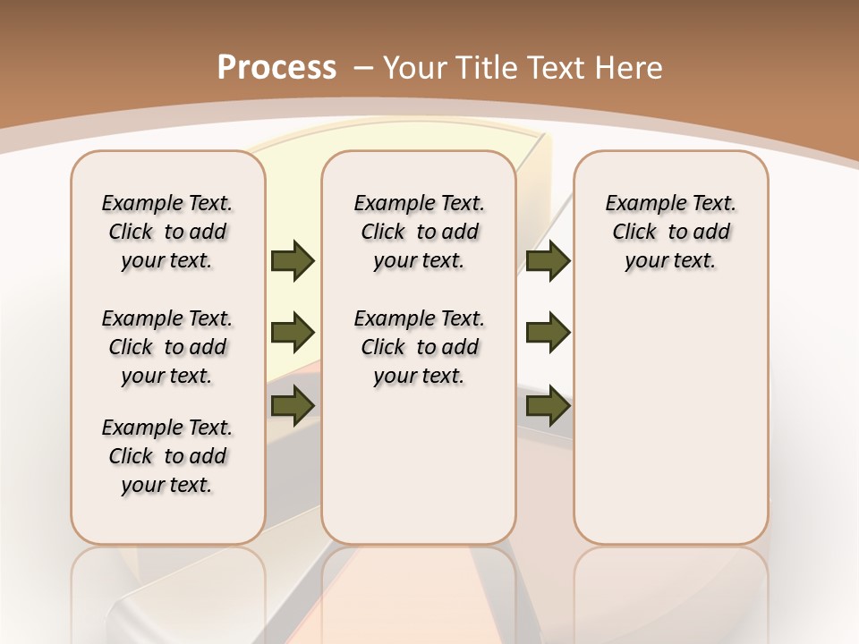 Abstract Circular Reflect PowerPoint Template