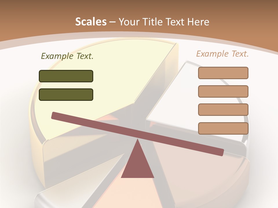 Abstract Circular Reflect PowerPoint Template