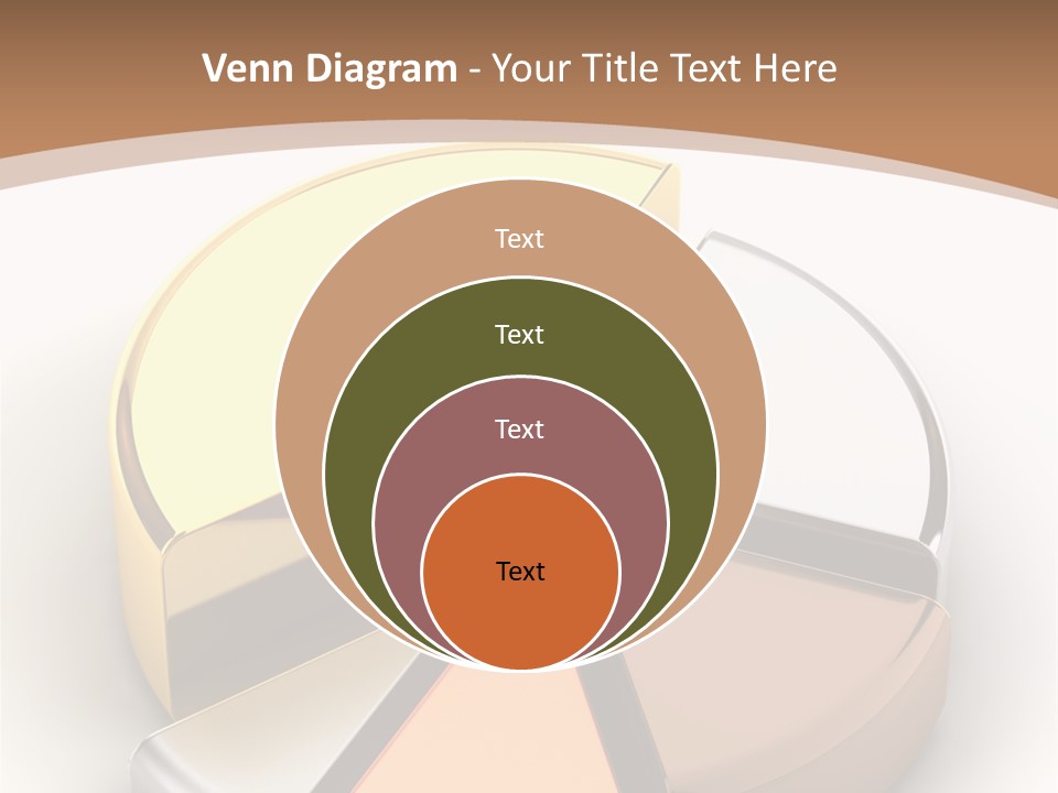 Abstract Circular Reflect PowerPoint Template