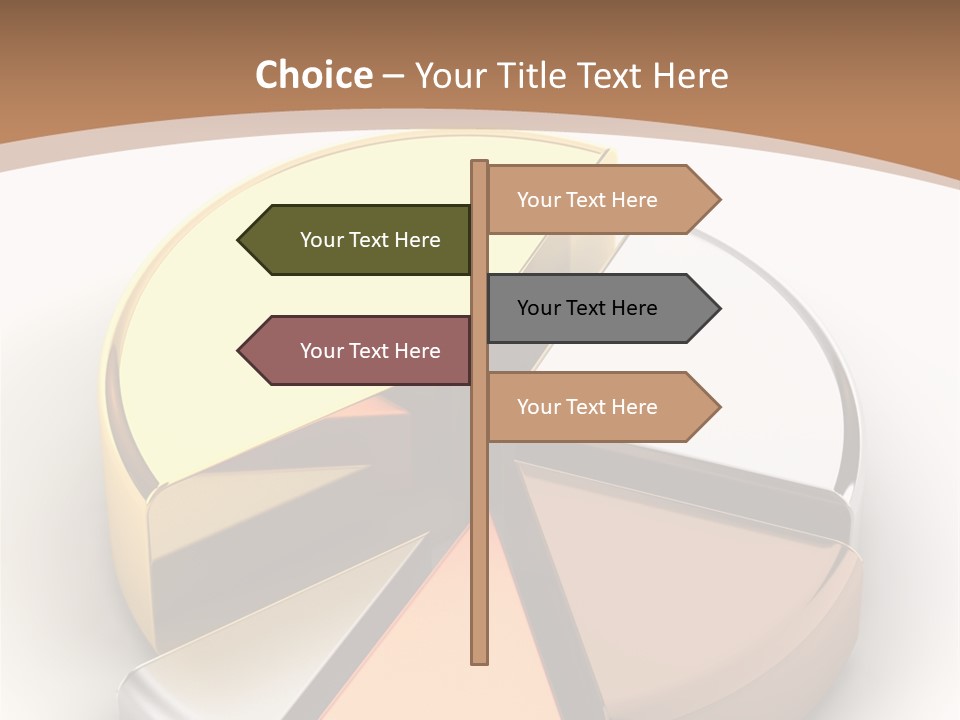 Abstract Circular Reflect PowerPoint Template