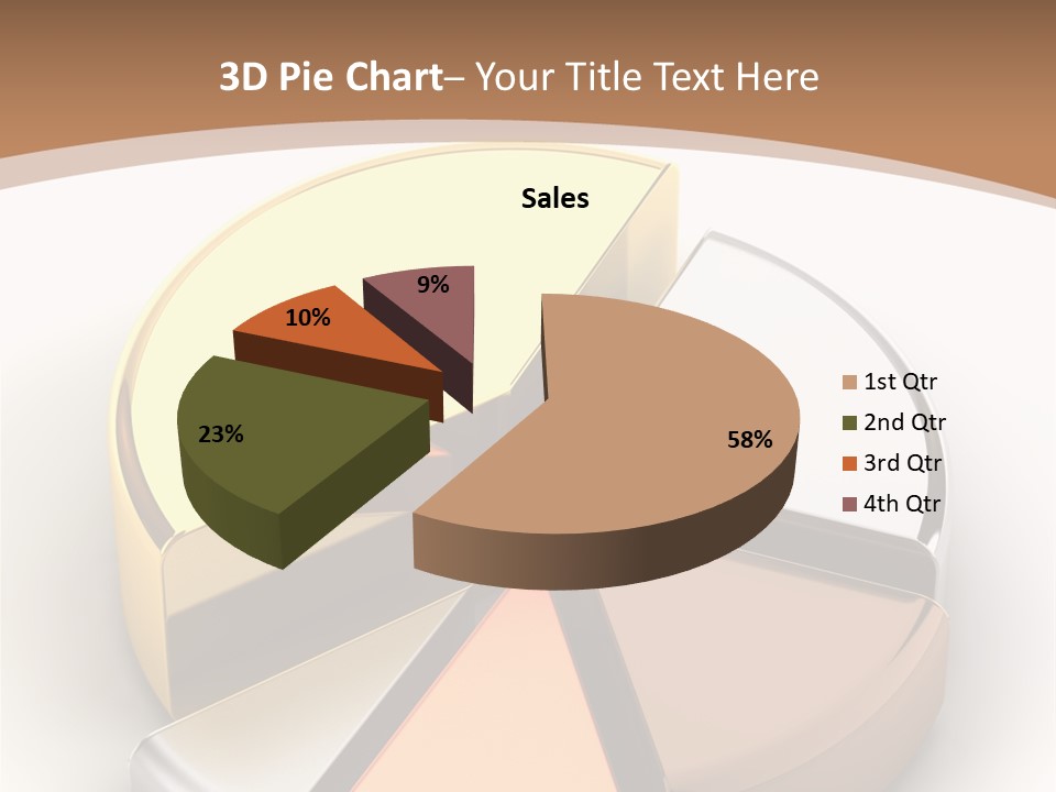 Abstract Circular Reflect PowerPoint Template