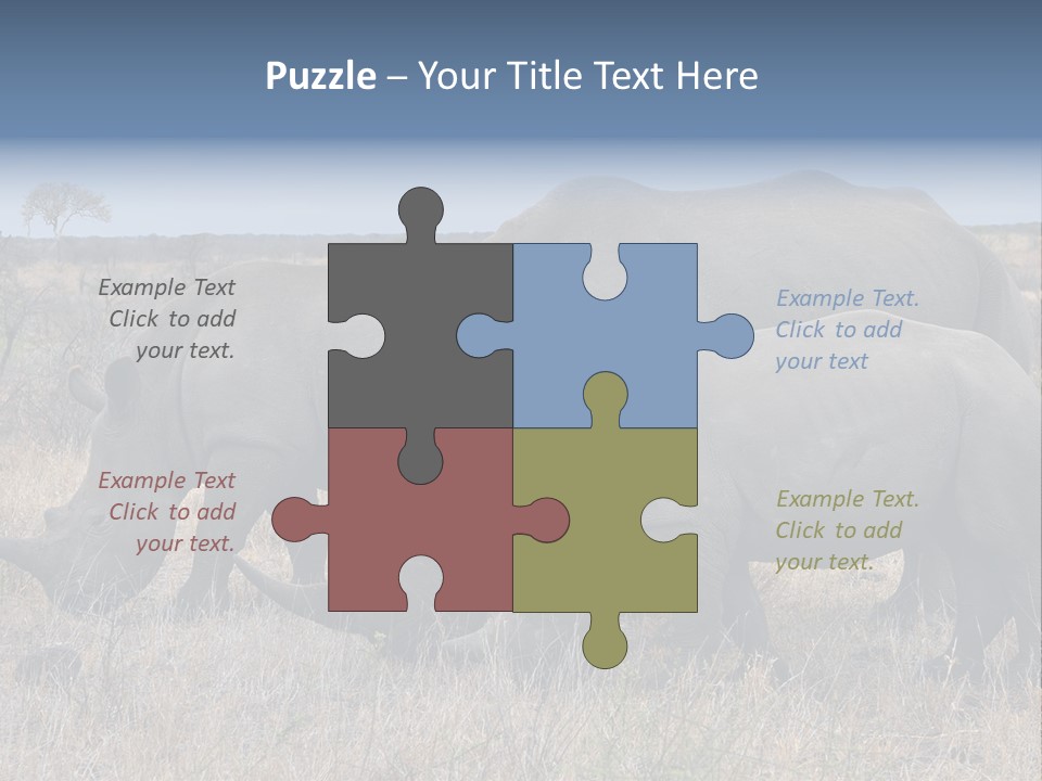 Outdoors Safari Walk PowerPoint Template