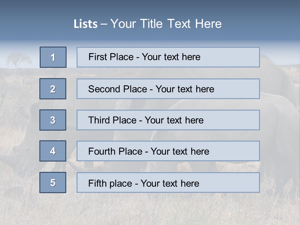 Outdoors Safari Walk PowerPoint Template