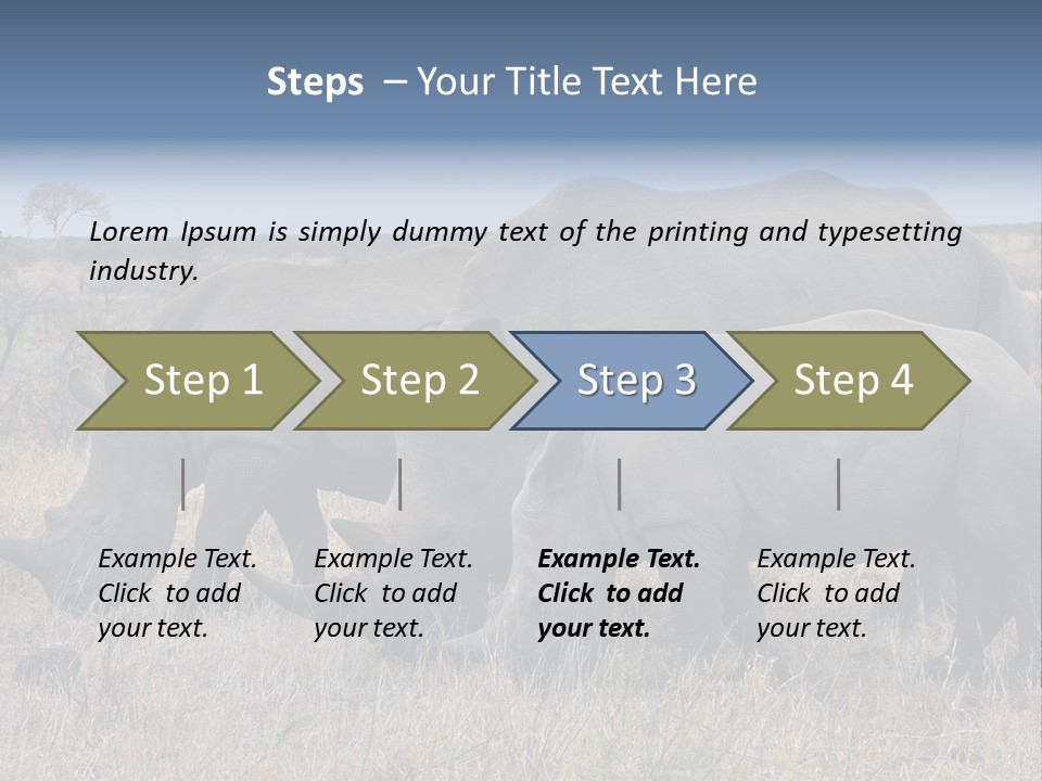 Outdoors Safari Walk PowerPoint Template