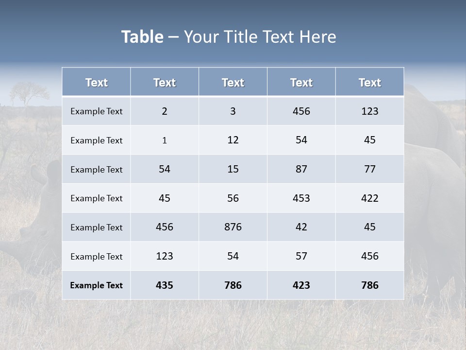 Outdoors Safari Walk PowerPoint Template