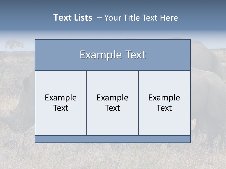 Outdoors Safari Walk PowerPoint Template