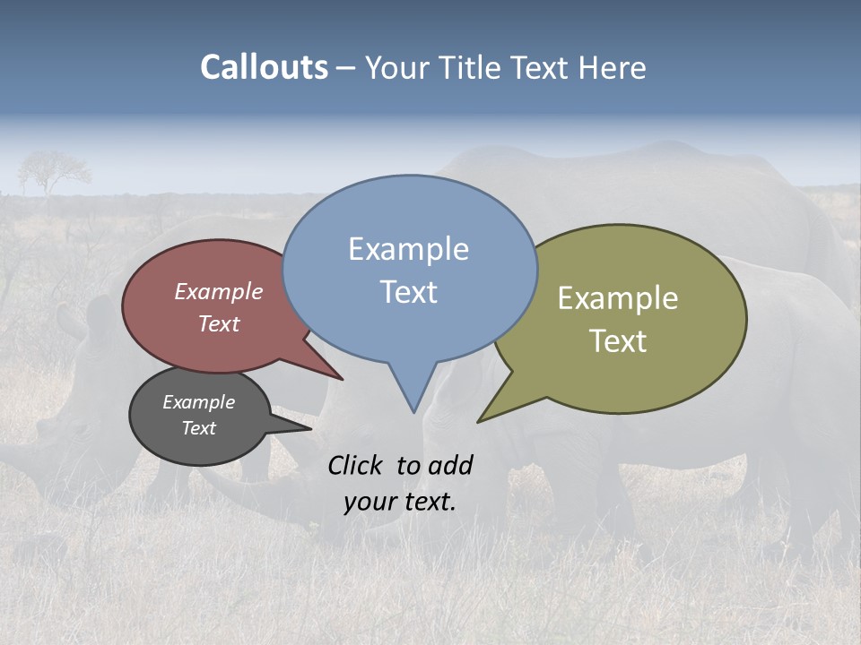 Outdoors Safari Walk PowerPoint Template