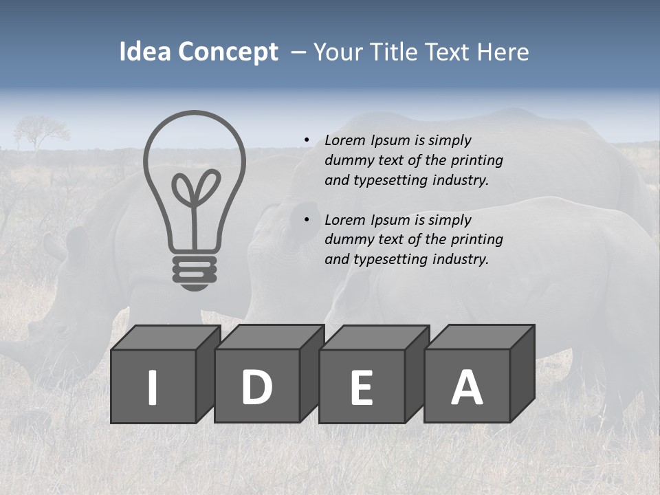 Outdoors Safari Walk PowerPoint Template