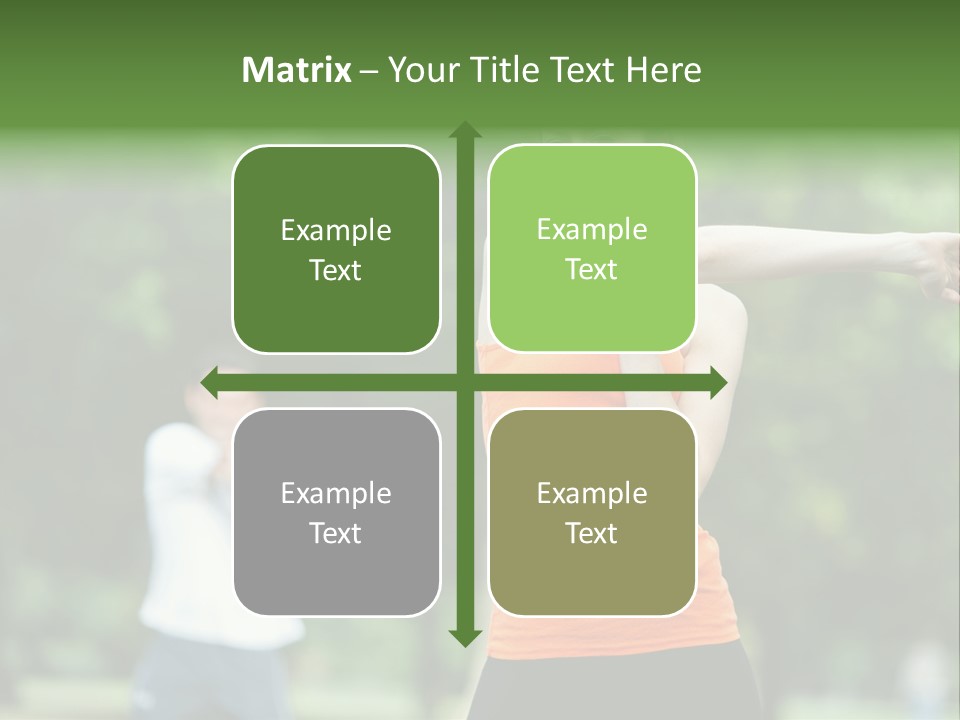 Pretty Smile Woman PowerPoint Template